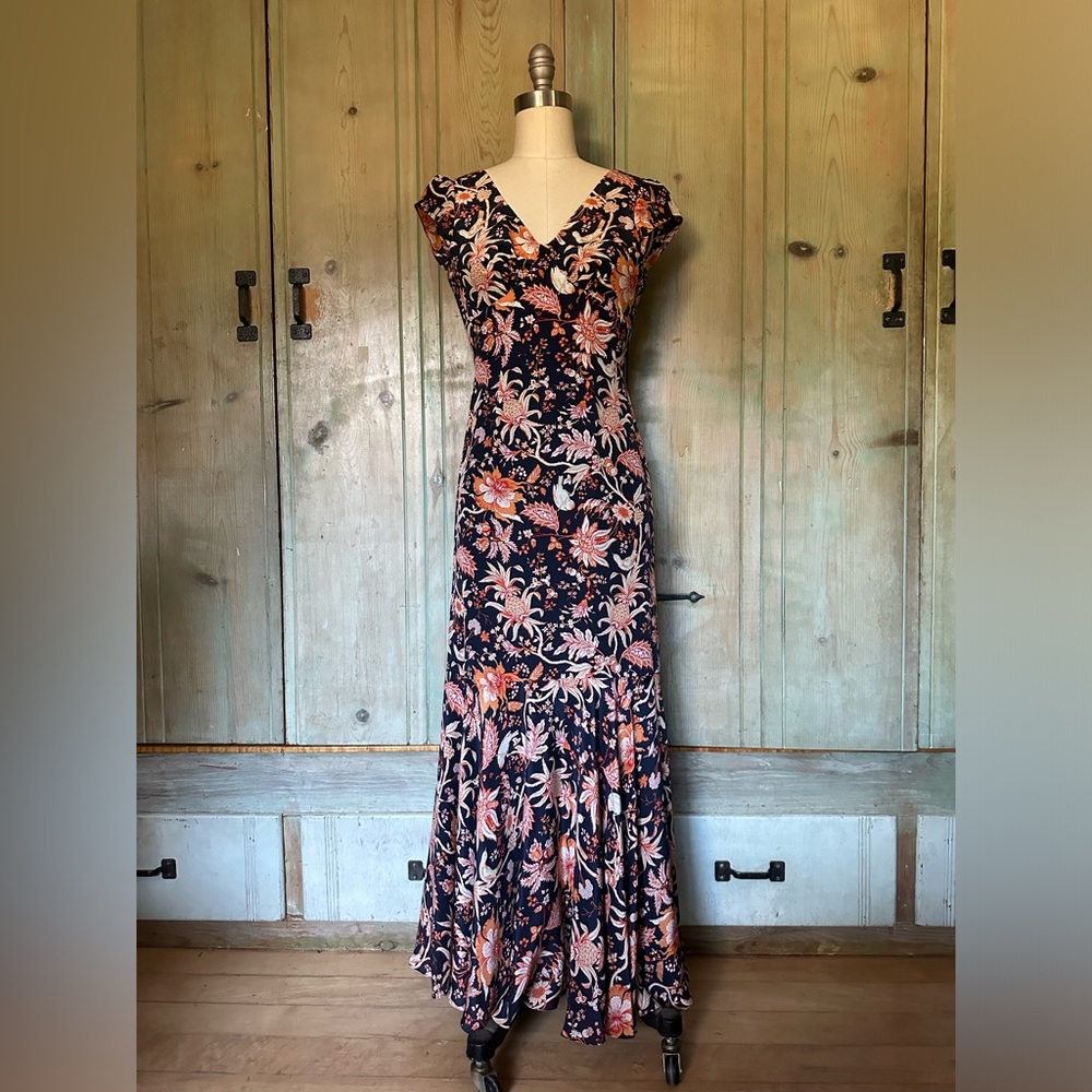 Antrhopologie maxi dress